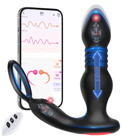 Male Sex Doll for Women with 6.3IN Thrusting & Vibrating Dildo, Muscular Sex Dolls Torso for Men with Skeleton & Tight Anal, Gay Sex Toys for Couples, Female Masturbation, Unisex Masturbator