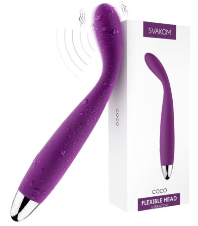 G Spot Dildo Vibrator Adult Sex Toys - SVAKOM Waterproof Personal Massager Finger Dildos Vibrators for Women - 5 * 5 Vibrations Adult Toy Female Clitoral Stimulator for Clit Nipple (More Powerful)