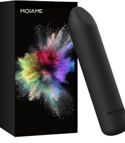 Small Bullet Vibrator for Women: Waterproof Mini Clit Vibrator with 10 Modes, Full Silicone Vibrating Finger Massager for G Spot Nipple, Female Rechargeable Lipstick Vibe Sex Toy, Black