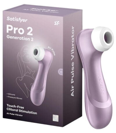 Satisfyer Pro 2 Vibrator Sex Toy | Adult Toys for Women | Suction and Clitoral Stimulation Vibrator | Vibrating Sexual Pleasure Device | Stimulation Vibrators | Female Wellness Tools | Woman Sextoy