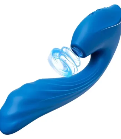 Vibrator Sex Toys Thrusting Dildo - QUZAR 3IN1 Adult Toy G Spot Clitoral Stimulator for Women with 7 Thrusting + 10 Vibration + 10 Suction, Clit Nipple Anal Adult Sex Game for Couple Female Men