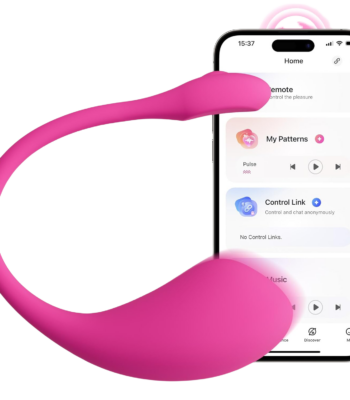 LOVENSE Lush 2 Remote Vibrator with App, Long Distance Remote Controlled G-spot Stimulator Egg Vibrators Bluetooth Adult Sex Toys & Games Powerful Vibrations for Women Couples Discreet Pleasure