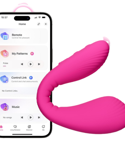 LOVENSE Dolce Remote Control Vibrator，Adult Sex Toys & Games,Womens Sex Toys,Clitoris & G-spot Vibrating Sex Toy for Double Stimulation with 10 Vibration Patterns
