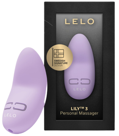 LELO Lily 3 Mini Vibrator for Women Discreet Vibrator Mini Bullet Vibrator with 10 Pleasure Settings Waterproof Vibrator Design, Calm Lavender
