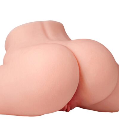 Male Sex Doll Ass, Pocket Pussy Adult Sex Toys Realistic Female Torso Mini Ass Stroking Device with Tight Vagina Anal Buttocks Male Masturbator