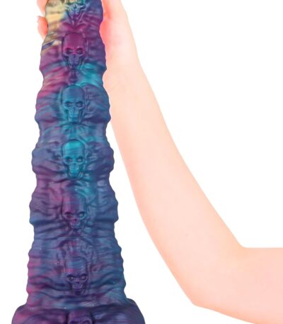 Huge Dildo 16 Inch Extra Long Large Realistic Dildo Oversized Fantasy Dildos, 4'' Diamater Thick Giant, Fat Big Silicone Plugs with Suction Cup Base, Adult Sex Toy for Advanced Players